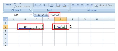কম্পিউটার শিক্ষা(MS Excel) A to Z স্ক্রিনশট সহ।পর্ব 2 : MS Excel এ গুণ ও ভাগ